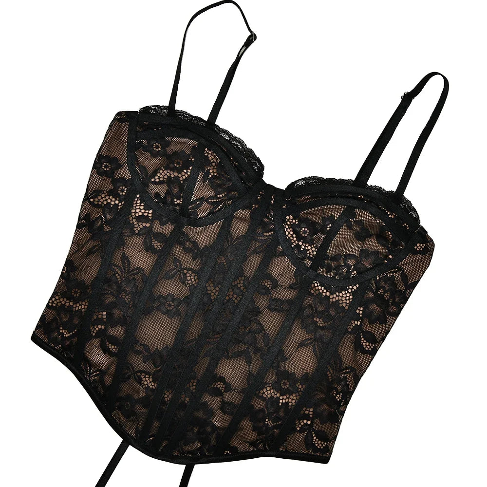 FONTAINE TWO PIECE LACE BLOUSE