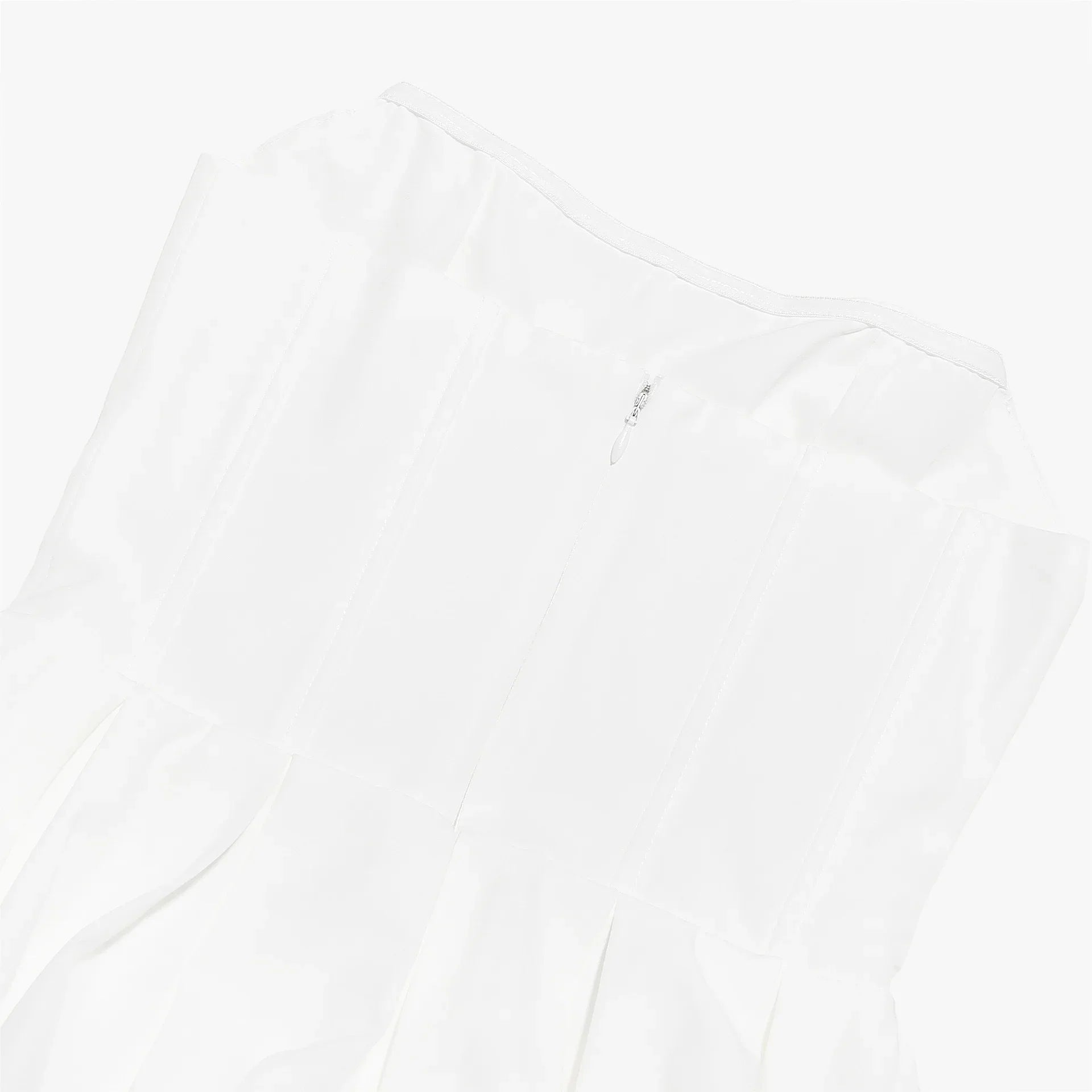 Suninheart Summer Vestidos De Fiesta 2024 New in Elegant Strapless Flare Dress White Sexy Corset Dress Night Party Dresses Women