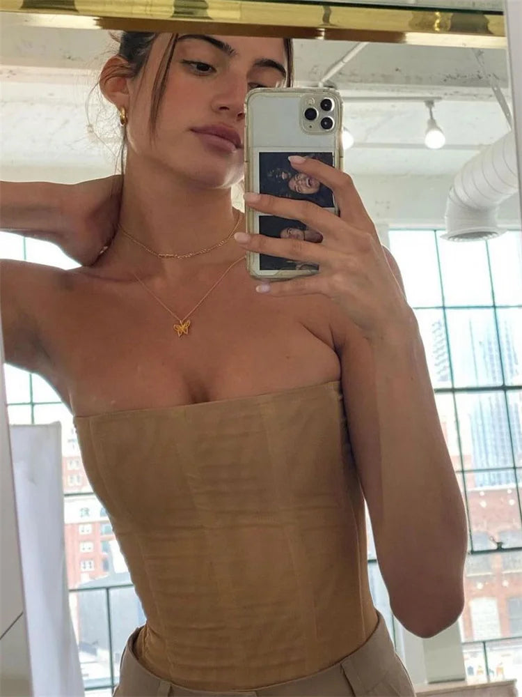 MINA MESH TOP