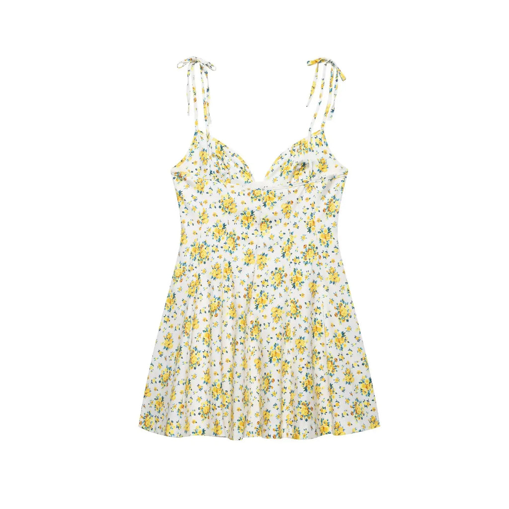 ALANA FLORAL MINI DRESS