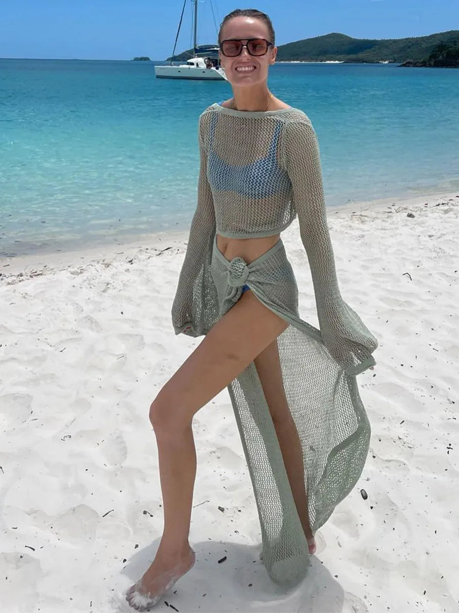 LAURA KNITTED TWO PIECE SET