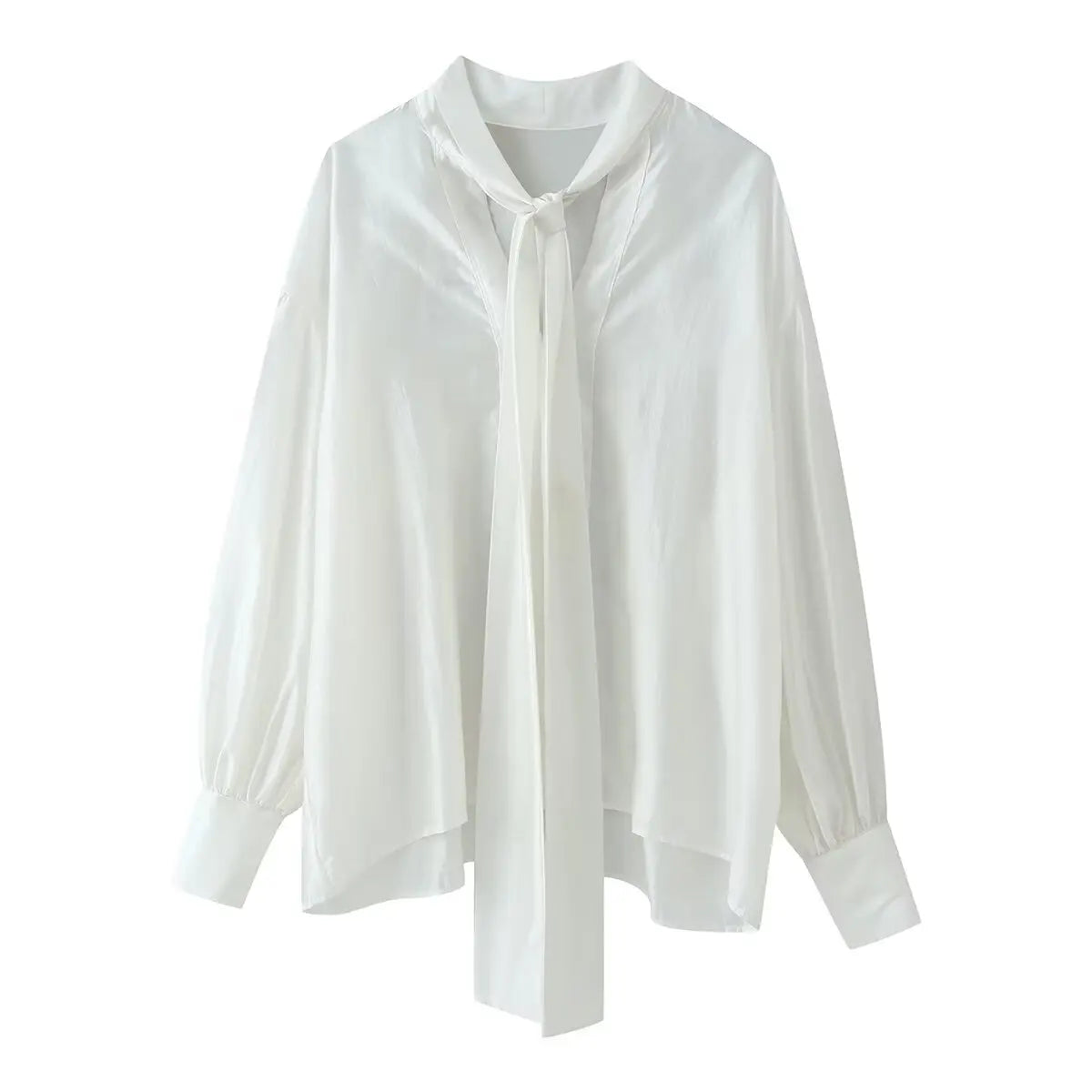 PAREA TIE BOW BLOUSE
