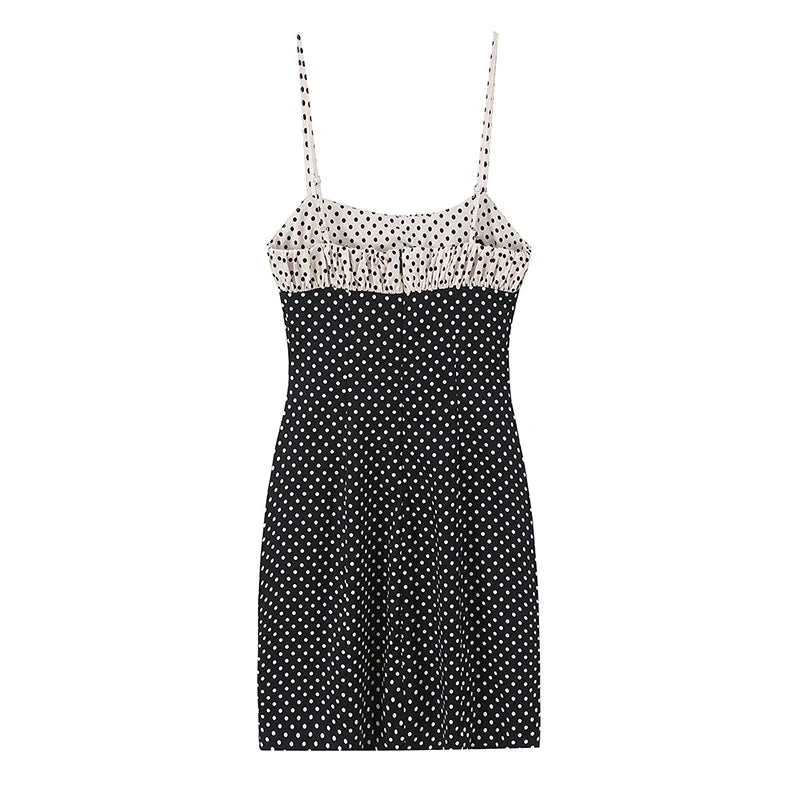 ZURI POLKA DOT MINI DRESS