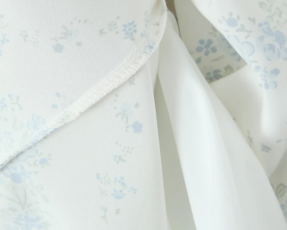 2025 Sexy Floral Print Spliced Lace Collar Corset style Lacing up Sling Dress Women Wood ears Low Waist Swing Mini Dresses Robe