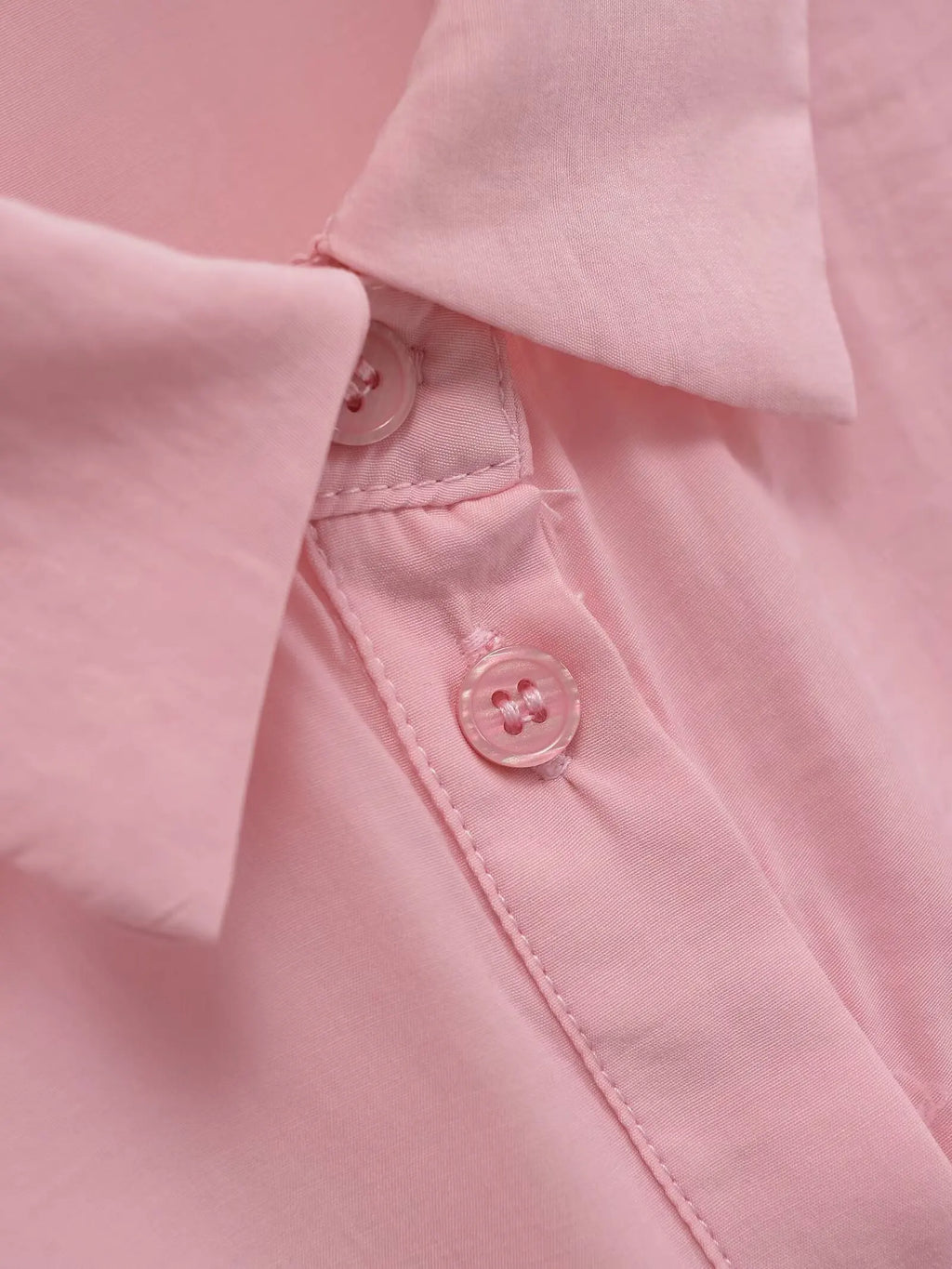 YENKYE 2026 New Women Front Knot Short Sleeve Shirt Lapel Collar Button Down Casual Blouse Loose Summer Tops