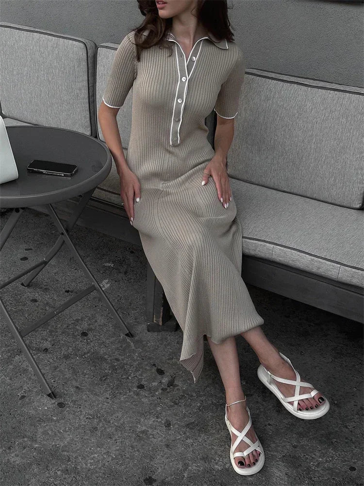 PENELOPE KNITTED MAXI DRESS