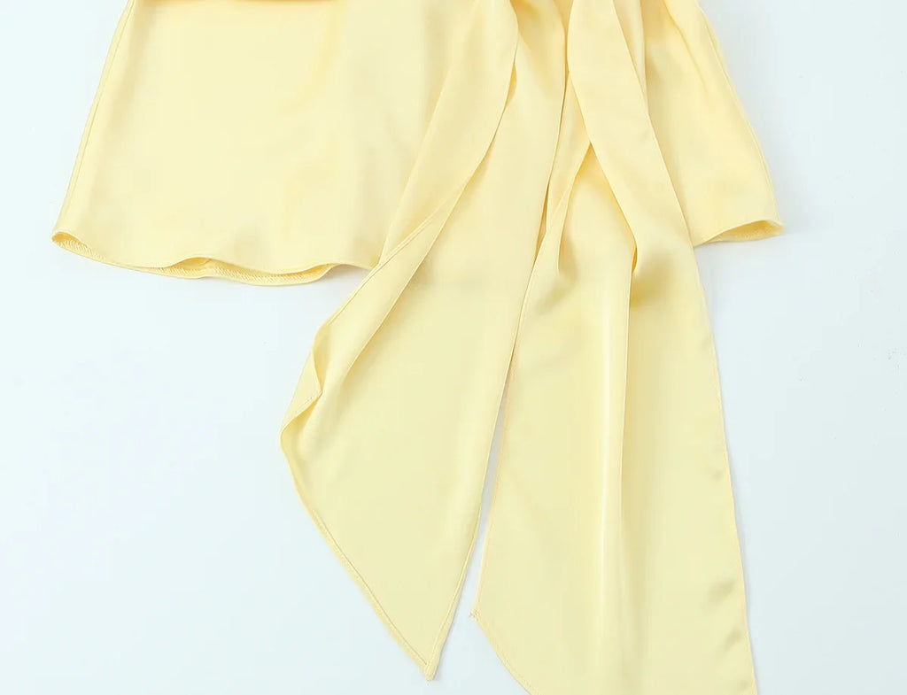 TERESIA SATIN MINI DRESS