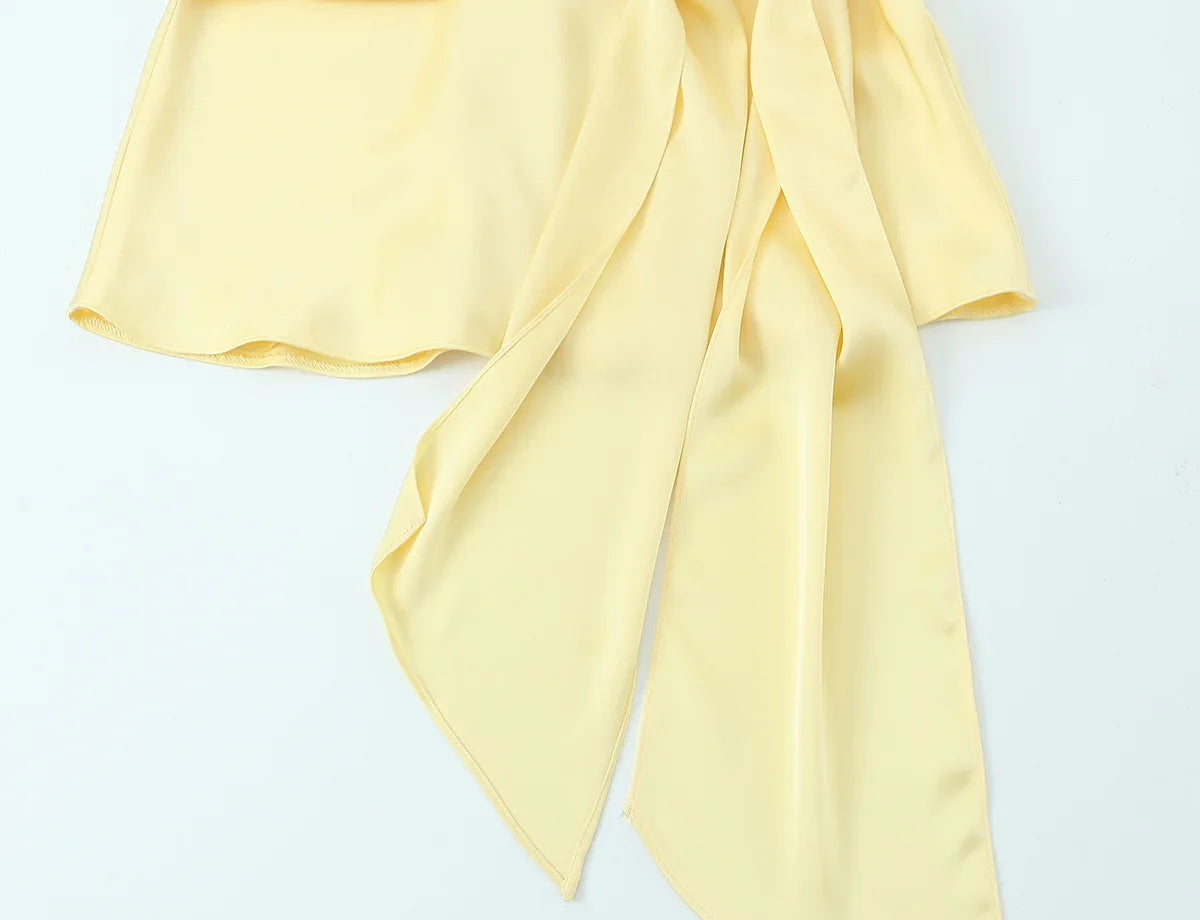 TERESIA SATIN MINI DRESS