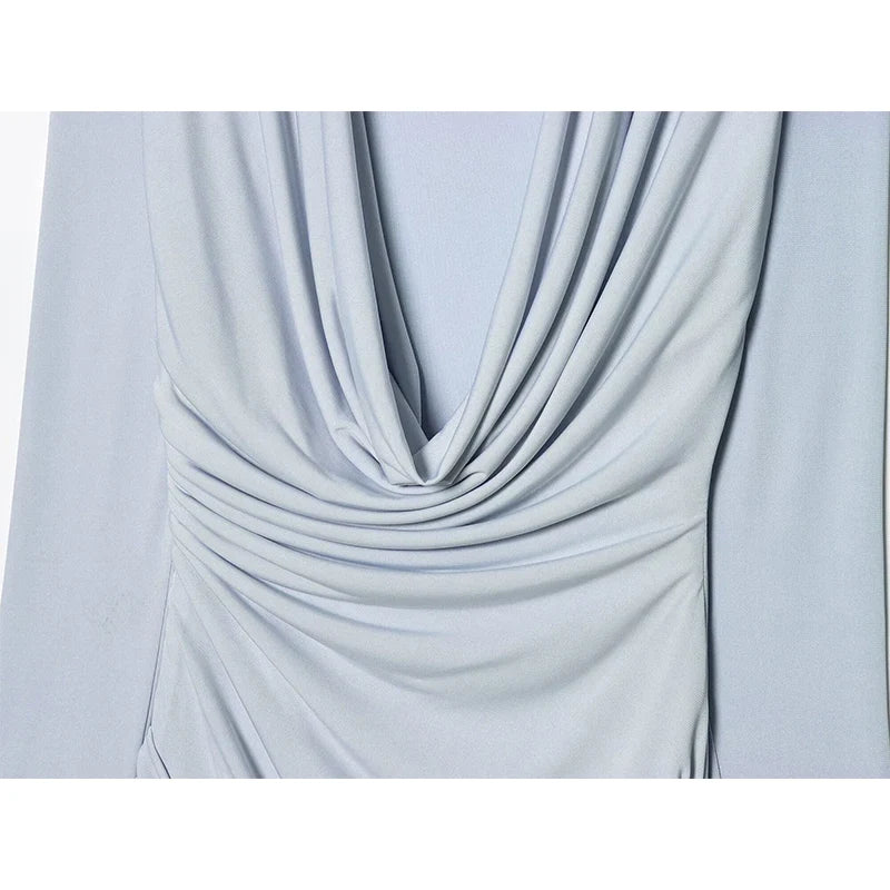 EDA DRAPED MINI DRESS