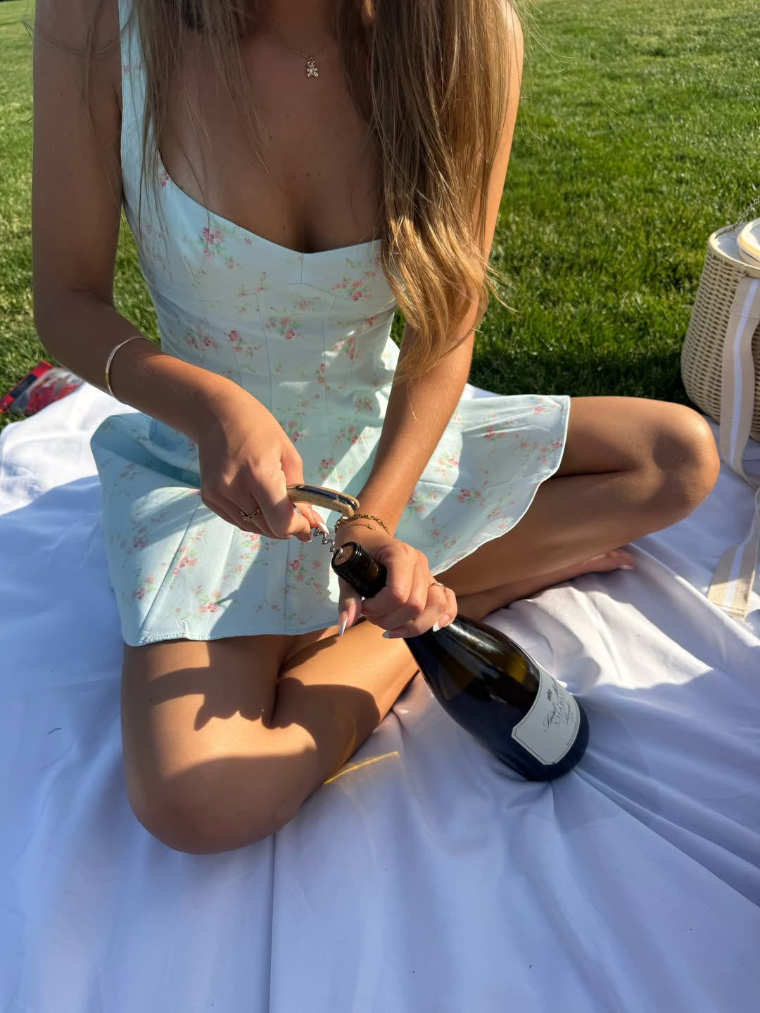 AMITU FLORAL MINI DRESS