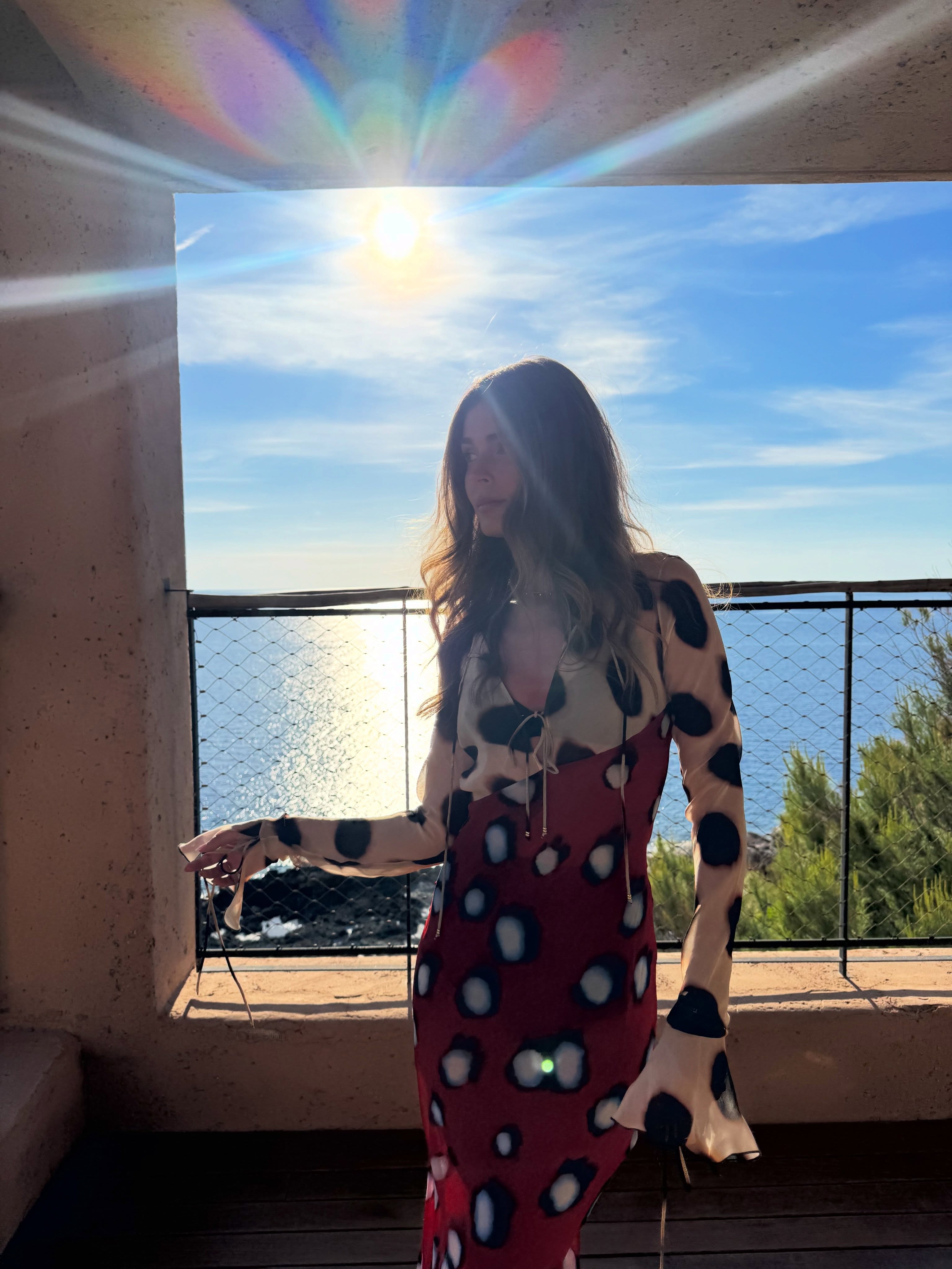 TIFFANY ANIMAL PRINT MAXI DRESS