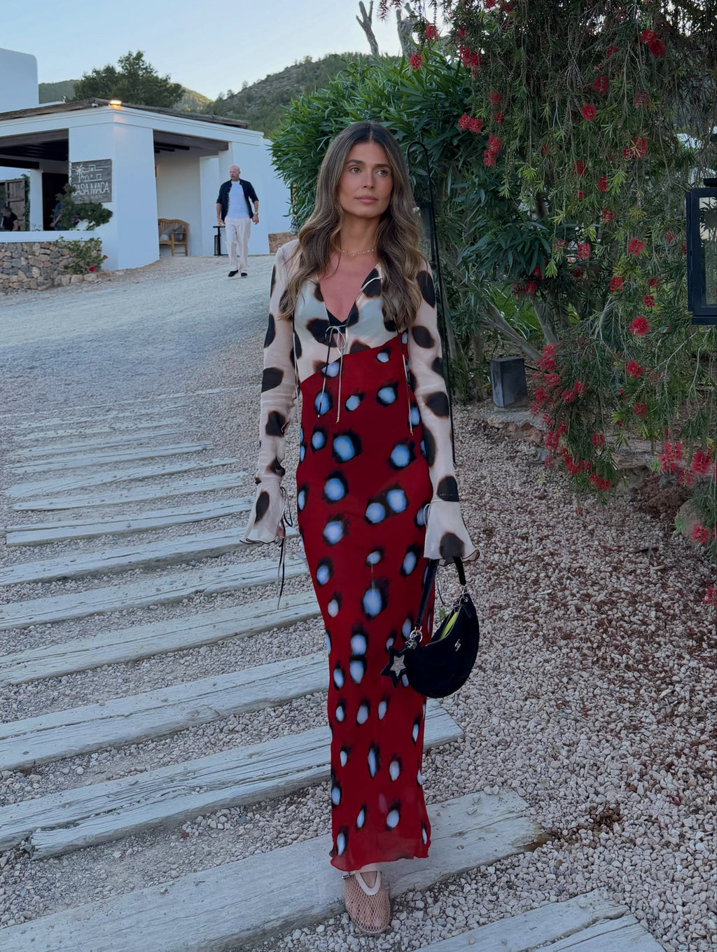 TIFFANY ANIMAL PRINT MAXI DRESS