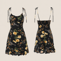 SARA FLORAL MINI DRES