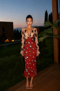 TIFFANY ANIMAL PRINT MAXI DRESS