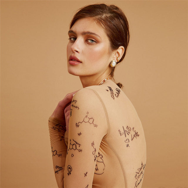 TAO PRINT BODYSUIT