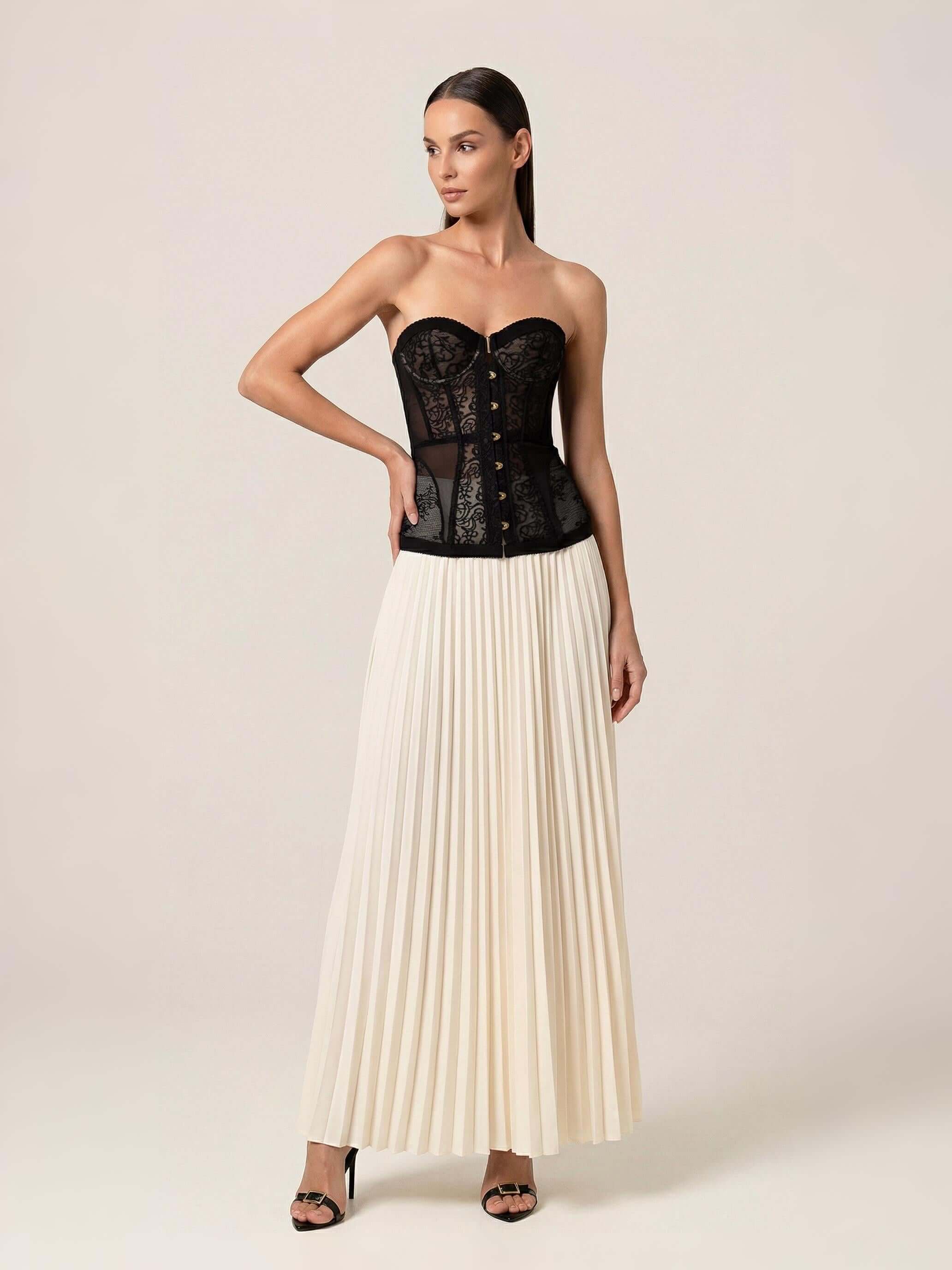 ELENI LACE CORSET